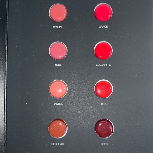 8 Shades! NARS Audacious Lipstick 💄 8x Sample Card! Rare Discontinued - Picture 4 of 16